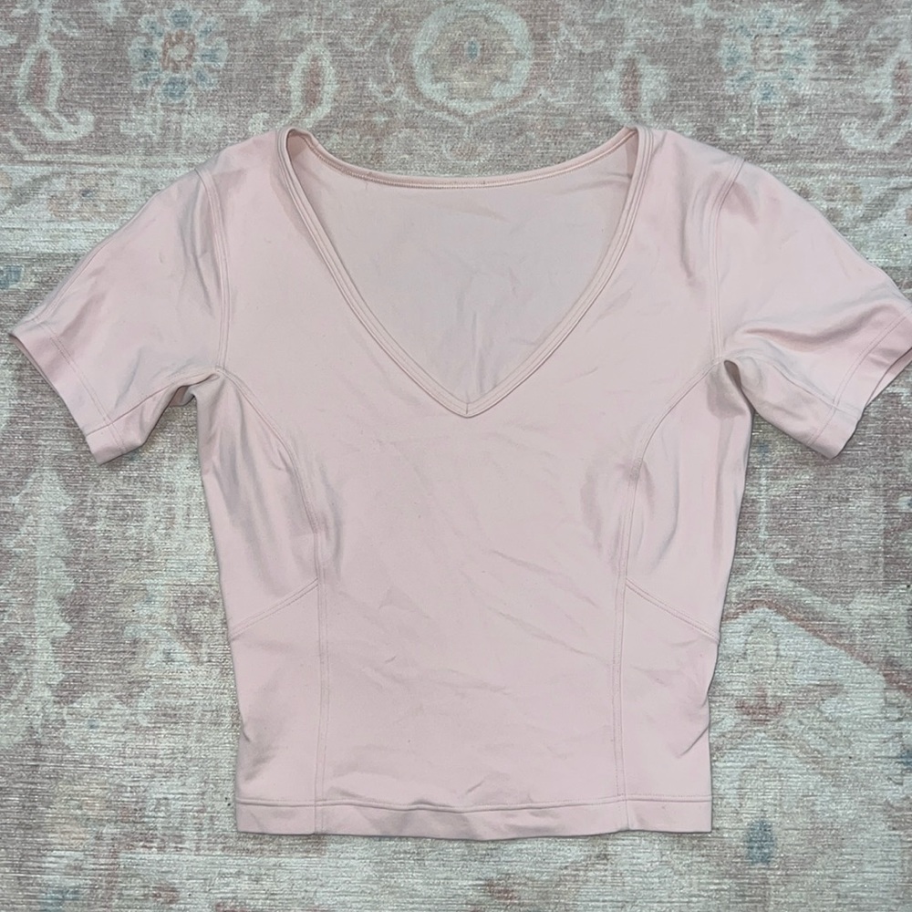 Lululemon Pink Align T Shirt